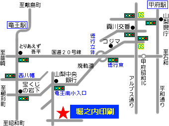 �x�V������̒n�}